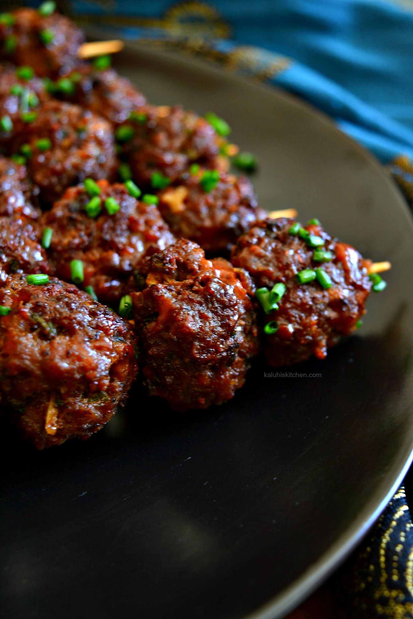 Mbuzi Meatball Mshikaki